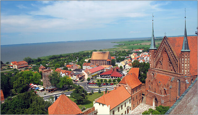 Frombork widok z gory 3, Katedralna, Frombork 14-530 - Zdjęcia