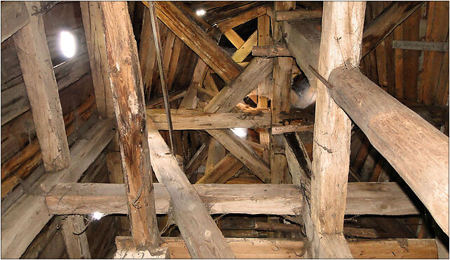 Gardno (powiat lobeski) kosciol (wnetrze wiezy), Gardno, Gardno 73-151 - Zdjęcia