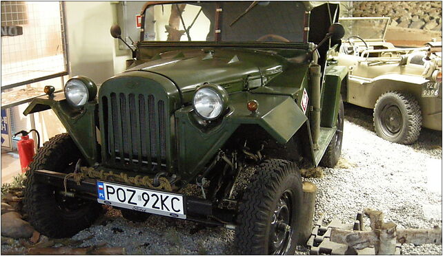 GAZ 67 B, ZSRR 1944, poj.sil.3200cm2, moc 54 KM, pręd. max 90 kmh. 60-829 - Zdjęcia