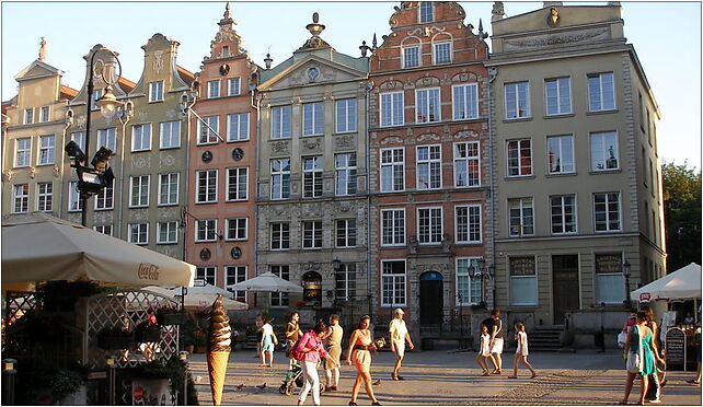 Gdańsk - kamienice na Długim Targu, Długi Targ 43, Gdańsk 80-830 - Zdjęcia