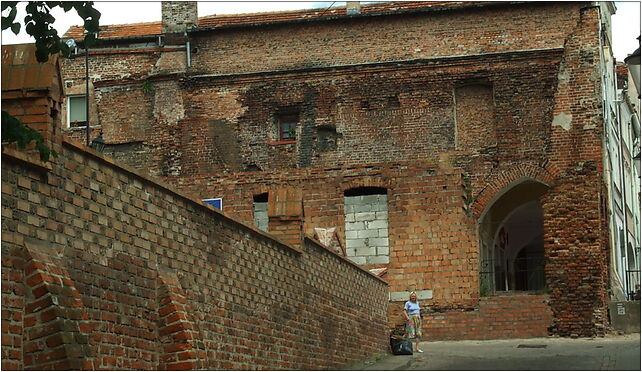 Gniew, Kursikowskiego, budova zničená za války II, Wiślana 83-140 - Zdjęcia