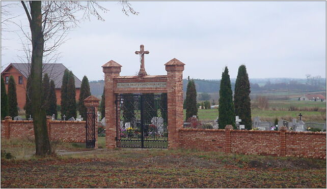 Grabowo cemetery gate 1, Grabowo, Grabowo 83-212 - Zdjęcia