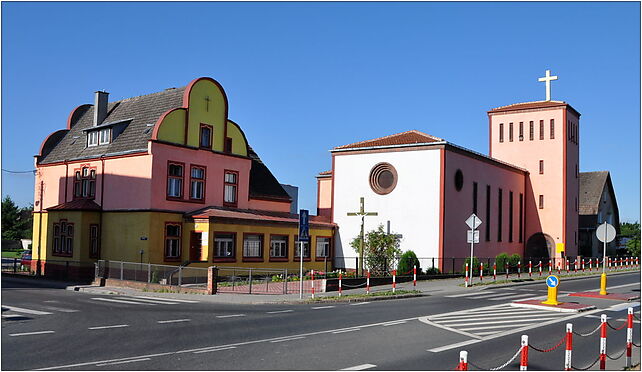 Gryfice Sacred Heart Church and parish house 2010-07, Kościuszki 39 72-300 - Zdjęcia