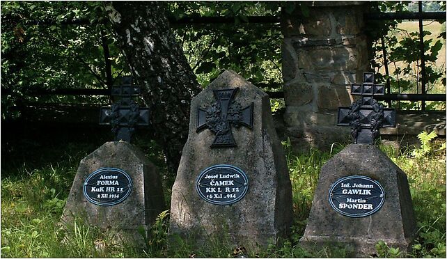I WW Military cemetery 364 Kasina Wielka ,graves, Poland, Koty 34-741 - Zdjęcia