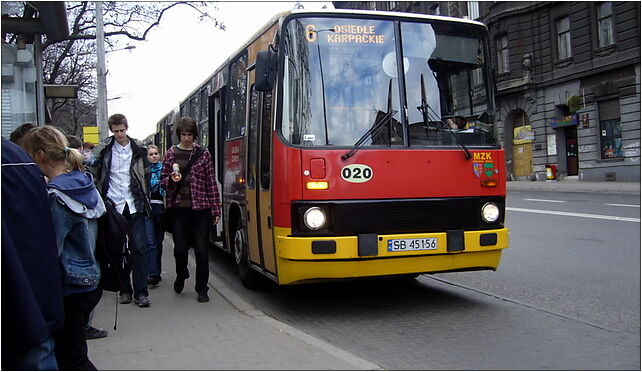 Ikarus 280 in Bielsko-Biała, 3 Maja Street, 3 Maja942 31 43-300 - Zdjęcia