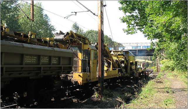 IMG 1628 Pociąg techniczny, Roosevelta Franklina, Zabrze 41-800 - Zdjęcia