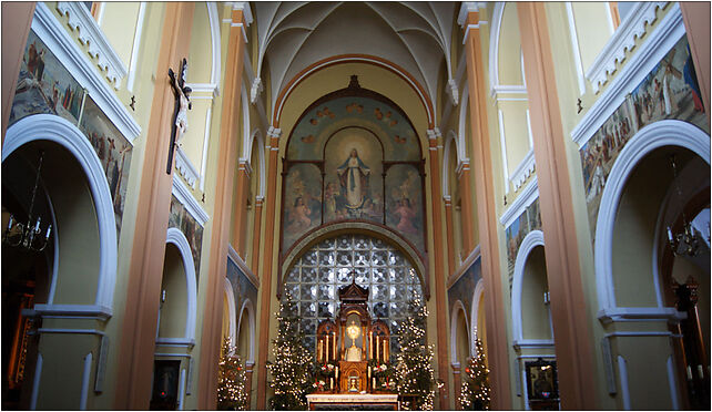 Immaculate Heart of Mary Church (inside), 2-6 Smolensk street,Krakow,Poland 31-107 - Zdjęcia