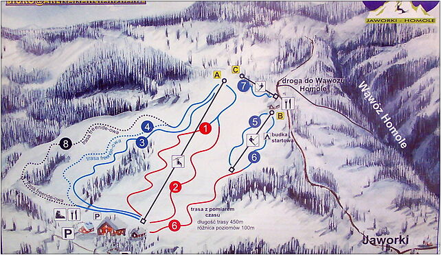 Jaworki ski trails, Biała Woda, Jaworki 34-460 - Zdjęcia