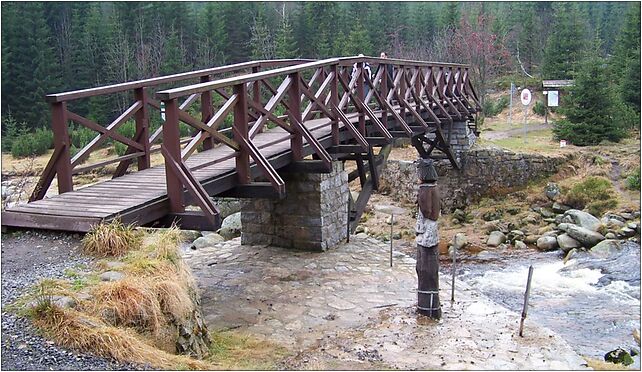 Karlovský most, z polské strany, Jakuszyce-Harrachov 58-580 - Zdjęcia