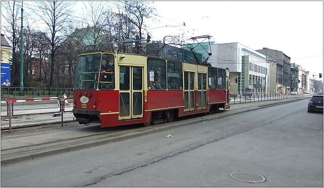 Katowice, Warszawska ulice, tramvaj Konstal, Warszawska 17 40-009 - Zdjęcia