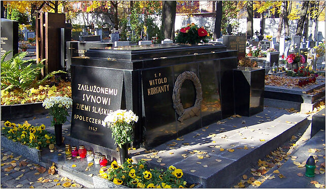 Katowice - Cmentarz - Grobowiec Korfantych, Francuska, Katowice od 40-022 do 40-980 - Zdjęcia