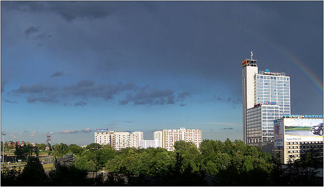 Katowice - Panorama z tęczą, Korfantego Wojciecha, al. 9A 40-005 - Zdjęcia