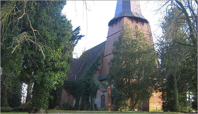 Kościół Trzebieszewo widok, Trzebieszewo, Trzebieszewo 72-400 - Zdjęcia