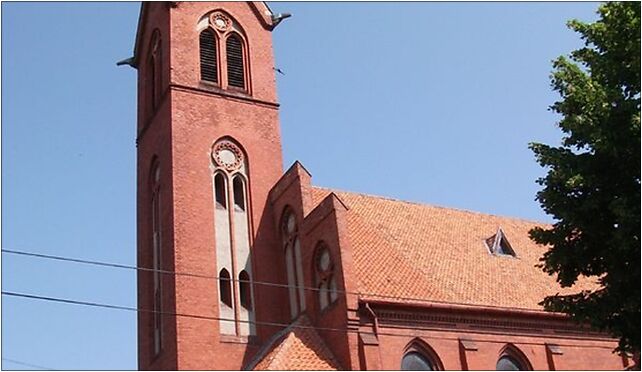 Kościół w Biskupcu w powiecie nowomiejskim, Rynek, Biskupiec 13-340 - Zdjęcia
