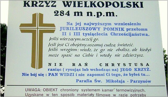 Kobyla Góra tablica, Zmyślona Parzynowska, Zmyślona Parzynowska 63-507 - Zdjęcia