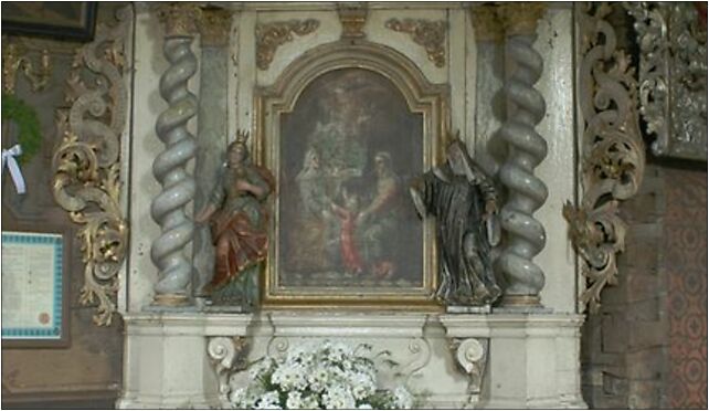 Koszęcin kościół św. Trójcy ołtarz boczny 10.05.09 p 42-286 - Zdjęcia