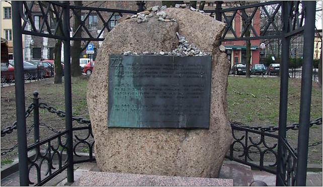 Krakov, Kazimierz, památník polským židům, Szeroka 10, Kraków 31-053 - Zdjęcia