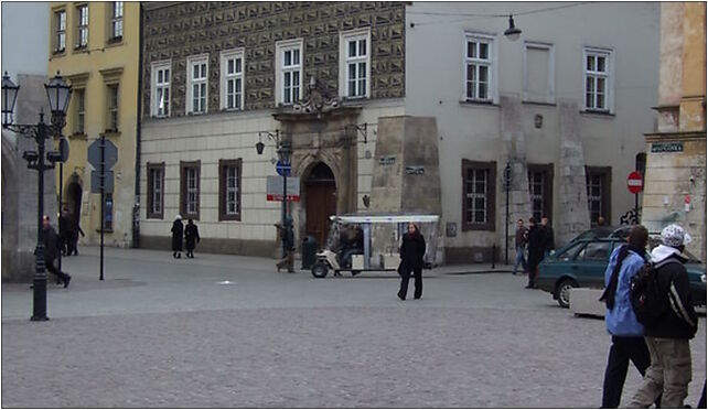 Krakov, Stare Miasto, Mały Rynek, sgrafitový dům, Mały Rynek 1 31-041 - Zdjęcia