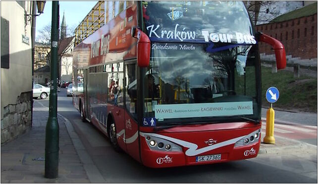 Krakov, Stare Miasto, turistický autobus, Kanonicza 25, Kraków 31-002 - Zdjęcia