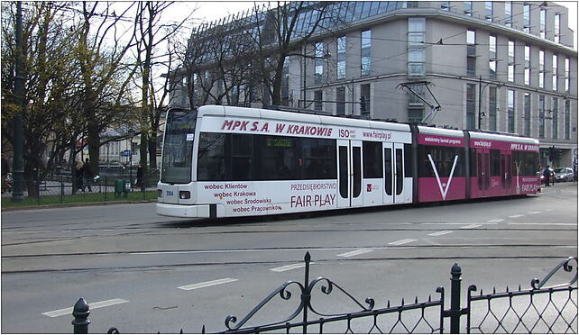 Krakov, Stare Miasto, ulice Francziskańska, tramvaj, Kraków 31-109 - Zdjęcia