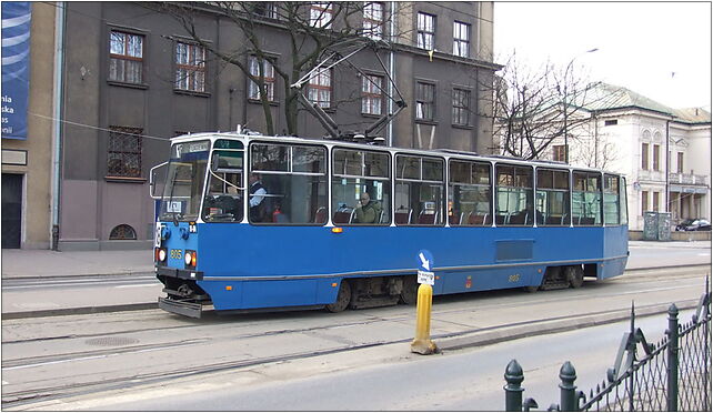 Krakov, Stare Miasto, ulice Straszewskiego, tramvaj, Kraków 31-109 - Zdjęcia