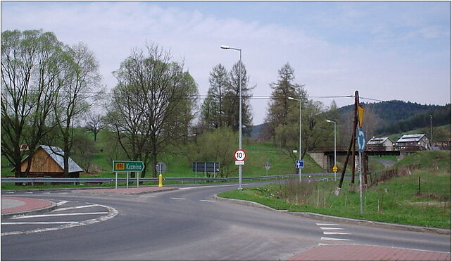 Krościenko (pow bieszczadzki)-rondo, Krościenko - Zdjęcia