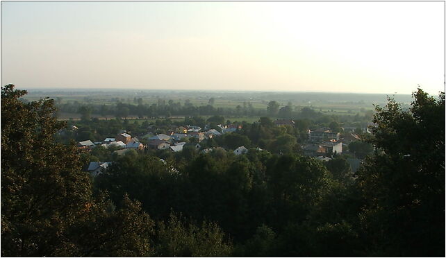 Krzeszow - widok z rotundy, Wesoła, Budy k/Koziarnia 37-418 - Zdjęcia