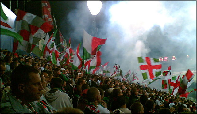Legia - Polonia 1-0, derby Warszawy 2005 (2), Łazienkowska 00-449 - Zdjęcia