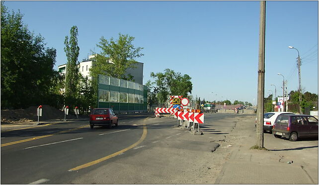 Legionowo, výstavba dálničního nadjezdu, Warszawska 23 05-120 - Zdjęcia