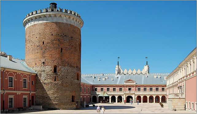 Lublin Donżon i dziedziniec zamku, Tysiąclecia, al.E3721217 20-121 - Zdjęcia