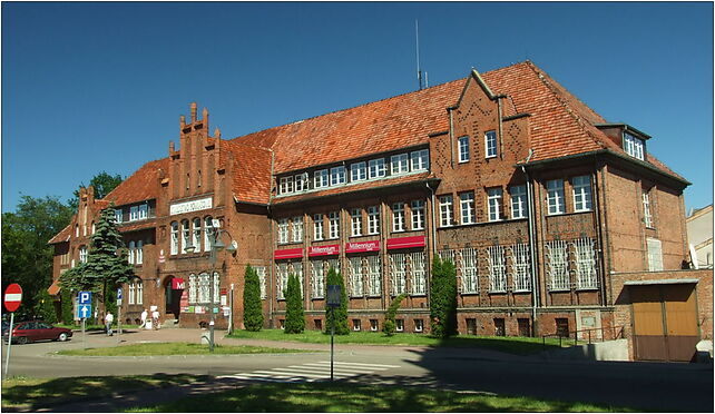 Malbork, budova úřadu powiatu, Armii Krajowej, al. 10, Malbork 82-200 - Zdjęcia