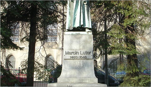 Marcin Luter pomnik, Lutra Marcina, pl. 12, Bielsko-Biała 43-300 - Zdjęcia