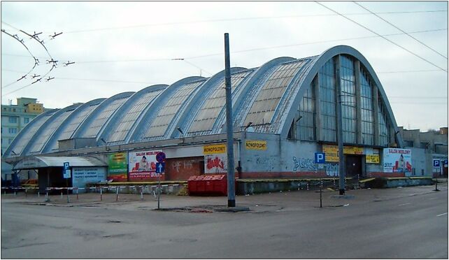 Market Hall in Gdynia, view from Jana z Kolna Street, 3 Maja 2/10 od 81-357 do 81-396 - Zdjęcia