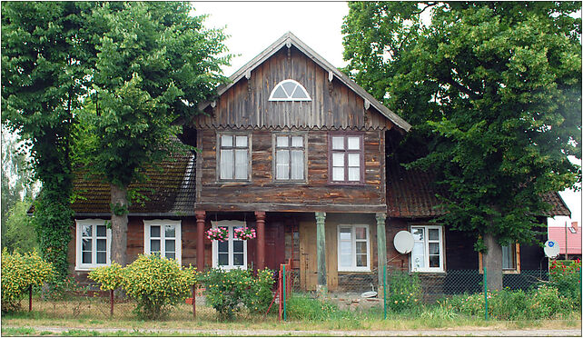 Mikoszewo dom podcieniowy front, Gdańska501, Mikoszewo 82-103 - Zdjęcia