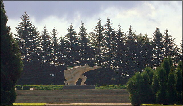 Monument - soviet cemetery.Bielsko-Biala, Wyzwolenia, Bielsko-Biała 43-300 - Zdjęcia