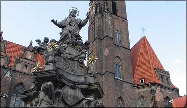 Monument of John of Nepomuk and church of the Holy Cross in Wrocław 50-328 - Zdjęcia