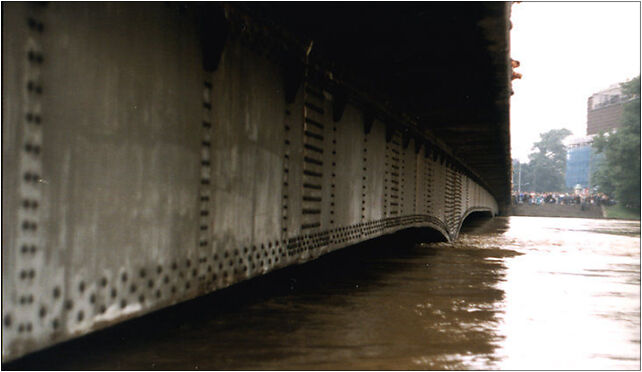 Most Dębnicki podczas powodzi 1997, Kościuszki Tadeusza, gen. od 31-102 do 31-105 - Zdjęcia