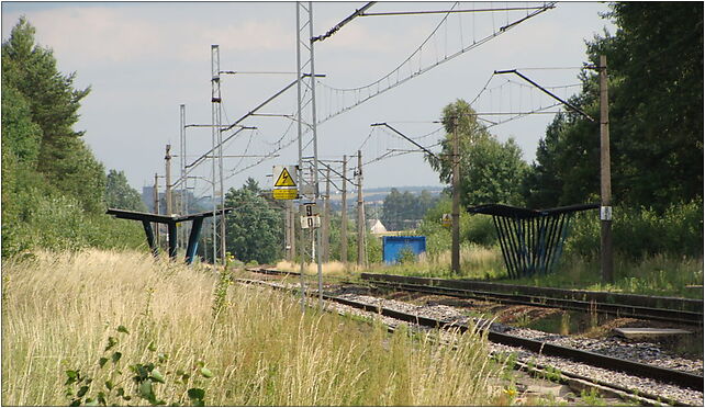 Mstyczów przystanek kolejowy, Janinów, Janinów 28-340 - Zdjęcia