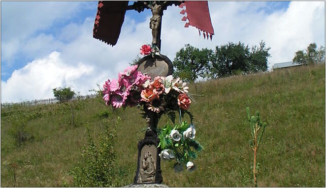 Muszyna-Szczawnik, roadside cross Lemko 1, Szczawnik, Szczawnik 33-370 - Zdjęcia