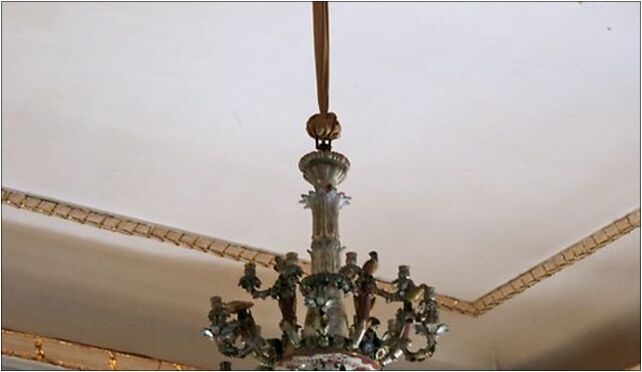 Nieborów Palace - The Boudoir, chandelier, Nieborów, Brzóstowa 99-416 - Zdjęcia