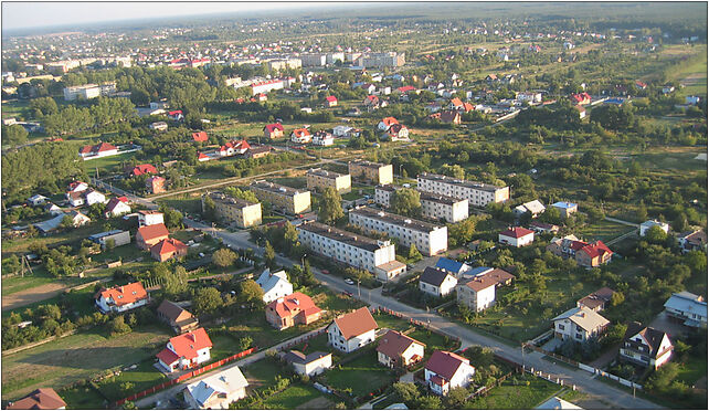 Nisko widok na Osiedle w oddali Tysiaclecie, Sandomierska, Nisko 37-400 - Zdjęcia