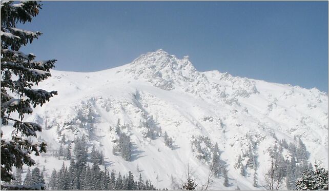 Opalony Wierch, Winter, Tatry, Dolina Pięciu Stawów - Zdjęcia