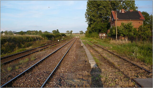 Ottmachau - rail track to Heinersdorf on the right, Krakowska 48-385 - Zdjęcia