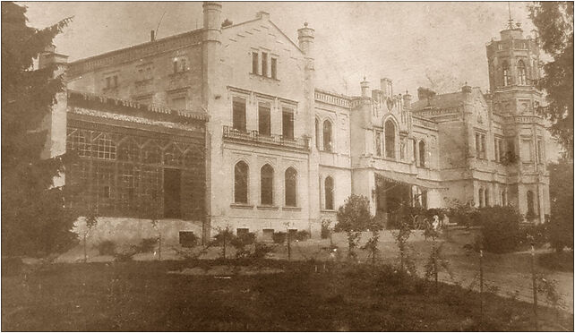 Pałac w Charcicach 1913 r.-1, Charcice - Zdjęcia