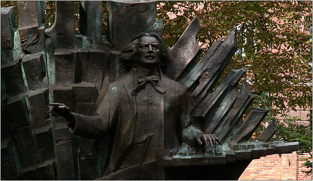 Paderewski monument (detail1),Strzelecki Park,Krakow Poland, Kraków 31-504 - Zdjęcia