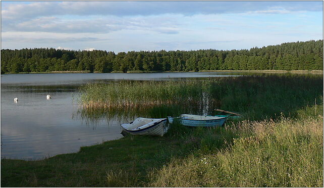 Panorama Jeziora Lanskiego, Ząbie, Ząbie 11-015 - Zdjęcia