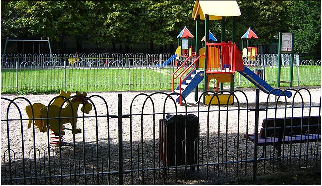 Park MSC plac zabaw, Miecznikowa, Warszawa 02-096 - Zdjęcia