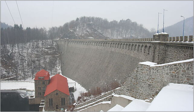 Pilchowice dam winter 01, Wrzeszczyn, Wrzeszczyn 58-500 - Zdjęcia