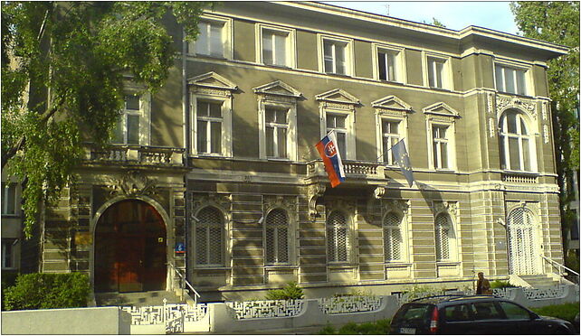 PL Slovak Embassy building, Litewska 6, Warszawa 00-581 - Zdjęcia