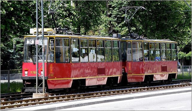 PL Warsaw Konstal 105Na tram, Puławska 113D, Warszawa 02-707 - Zdjęcia